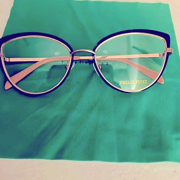 NWT Emilio Pucci clear lens eyeglasses - Picture 5 of 7